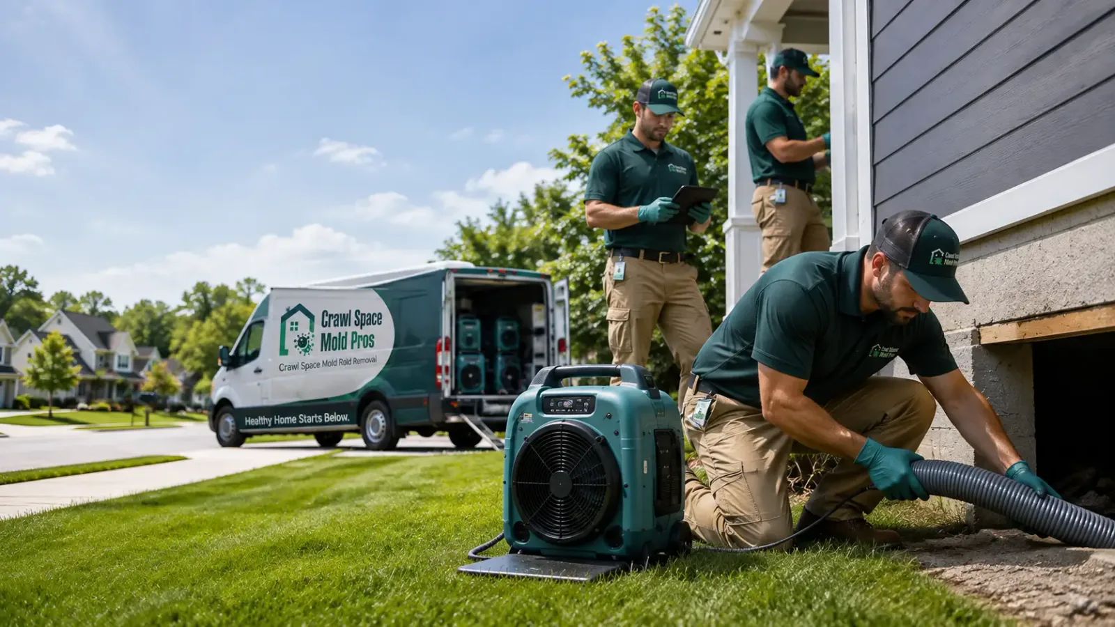 Crawl Space Mold Removal in Rhoadesville, VA